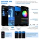 Студийный видеосвет NEEWER RGB660 PRO комплект из двух ламп и двух штативов-стоек - изображение 3