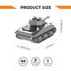 Коллекционная модель-конструктор Metal Time World of Tanks Танк M4 Sherman (MT070) - изображение 14