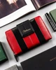 Гаманець жіночий шкіряний Peterson PTN KA-18 RED/BLACK червоний - изображение 2