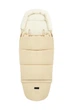 Зимний конверт в коляску 2в1 Momi Sleeping Bag Beige детский флисовый конверт универсальный спальный мешок в коляску, санки, автокресло с капюшоном, трансформируется в сумку для аксессуаров, утепленный детский конверт на зиму - изображение 3
