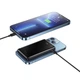 Павербанк с беспроводной зарядкой Baseus Magnetic 10000mAh 20W Bracket Overseas Edition (PPCX000203) Blue - изображение 5