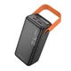 Внешний портативный аккумулятор Павербанк Borofone BJ66 40000mAh 22.5W 2USB/1Type-C с быстрой зарядкой QC3.0+PD3.0 Black - изображение 7