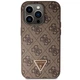 Чохол Guess Crossbody 4G Metal Logo для iPhone 15 Pro Max Brown (GUHCP15XP4TDSCPW) - зображення 4