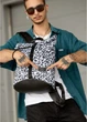 Мужской рюкзак Sambag RollTop KZN черный GRAPHITY 41 х 27 х 18 см (24300715m) - изображение 7