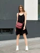 Сумка женская Sambag Rose бордовый 20 х 24 х 7 см (94000005) - изображение 5
