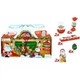 Адвент календарь Дом Kinder Mix 3D House ADVENT Молочный шоколад 234 g - изображение 1