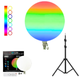 Кругла світлодіодна лампа 45см RGB-LED кольорова з пультом для фото та відео(225gs-450)(WB) - изображение 1