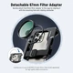 Універсальна клітка для смартфона Neewer PA017 з адаптером для фільтра 67мм (для смартфонів шириною 140-175 мм) - зображення 4