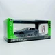 Машинка Автопром "Tesla Модель S с зарядной станцией" серая, 1:24 (18 см) AP7713-5 - изображение 3
