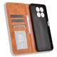 Чехол-книжка Deexe Retro Style для ZTE Blade A35 / Blade A55 - Brown - изображение 4