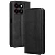 Чехол-книжка Deexe Retro Style для ZTE Blade A35 / Blade A55 - Black - изображение 1