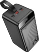 Внешний аккумулятор (Power Bank) Hoco J123D 22.5W 90000mAh LEDDisplay+LED Light (PD3.0, QC3.0) Black (38277) - изображение 3