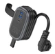 Сетевой фильтр Hoco NS7 Sharp 1 position(PD20W/1C2A) desktop socket(EU) Black - изображение 2