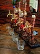 Дозатор для алкоголя "Четверной дозатор" Старая бронза - изображение 7