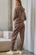 Комплект: толстовка и брюки Naviale 40(XS) Коричневый (105243) - изображение 3