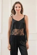 Топ Komilfo 50(2XL) Черный (105461) - изображение 1