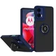 Чохол Fiji Colorframe для Motorola G24 матовий бампер з кільцем підставкою Dark Blue - зображення 1