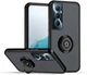 Чохол Fiji Colorframe для Realme C65 матовий бампер з кільцем підставкою Black - зображення 1