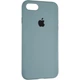 Чохол Fiji Silicone Case Apple iPhone 8 Plus бампер накладка Full Soft Granny Grey - зображення 1