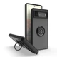 Чохол Fiji Colorframe для Google Pixel 6 матовий бампер з кільцем підставкою Black - зображення 1