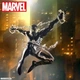 Фігурка колекційна комікс SEGA Luminasta Marvel Spider-Man Марвел Людина-павук Black Costume 12 см S L M SM 12 (S L M SM 12) - зображення 4