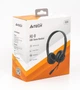 Гарнитура A4Tech HU-8 (Black) USB проводная а с регулятором громкости, черная - изображение 5
