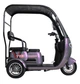 Електроскутер триколісний Crosser TR3 (800W; 72V-20Ah AGM) - Фіолетовий - зображення 7