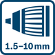 Акумуляторний ударний дриль-шурупокрут Bosch Professional GSB 120-LI + 2 акум. 12V 2.0 Аг + зарядний пристрій+ Набір біт (10 шт. + магнітний тримач) + Набір свердел (12 шт.) (06019G8102) - зображення 9