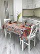 Скатерть водоотталкивающая Delux Textil Турецкая мозаика 140 х 110 см (366340) - изображение 1