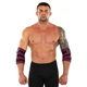 БИНТЫ на локте для жима (2шт) BUNDLED ELBOW SLEEVE EZOUS A-11-E (PL, р-р: 110х8см, вес уп. 280гр, черно-фиолетовый) (A-11-E_Черно-фиолетовый) - изображение 5