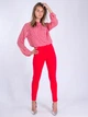 Блузка в клітку Sarah Chole 1T4836820 L (43468L) Червоний - зображення 4