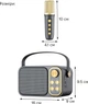 Портативная караоке-система Inspire YS-105 Black - изображение 5