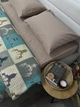 Комплект постільної білизни Ecotton Полуторний 147 x 210 см 29345/3 Олені на зеленому Ecotton Фланель (2100024286003) - зображення 13