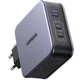 Зарядное устройство Ugreen CD289 3xUSB 140W GaN 2хType-C+USB Type-C to Type-C Cable 1.5м Gray (90549) - изображение 2