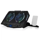 Подставка для ноутбука Modecom SILENT 2 FAN MC-CF-21 USB RGB Black (PL-MC-CF-21-RGB) - изображение 2
