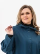 Ветровка с капюшоном женская Garne Milla 3042444 L-XL Синяя (GR2000003043675) - изображение 5