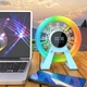 Акумуляторний нічник-Bluetooth колонка з годинником, будильником і RGB підсвічуванням - зображення 2