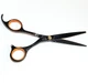 Ножиці перукарські професійні "ДенІС professional" AQ01-55H black (hand made) - зображення 3