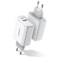 Зарядное устройство UGREEN CD170 38W 1xType-C 1xUSB Wall Charger EU White (UGR-60468) - изображение 2