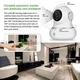 Бездротова Wi-Fi домашня камера безпеки Littlelf 1080P Indoor Pets Білий - зображення 3