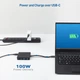 Концентратор USB C для трех мониторов Cable Matters с 3 портами DisplayPort, USB-A и USB-C. Черный. - изображение 14