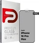 Защитное стекло для смартфона Apple iPhone 16 Pro Max ArmorStandart Pro Anti-spy Matte Black (ARM79400) - изображение 1