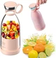 Портативный мини-блендер Fresh Juice. Персиковый. - изображение 7
