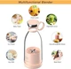 Портативный мини-блендер Fresh Juice. Персиковый. - изображение 8