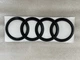 Значок задний логотип кольца для Audi A3, A4, A6, A7, A8, Q2, Q3, Q5, Q7, Q8, E-TRON ЧЕРНЫЙ МАТ 202 мм 4G9-853-742-2ZZ - изображение 2