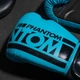 Боксерские перчатки Phantom APEX Neon Blue 10 унций (капа в подарок) (PHBG2891-10) - изображение 5
