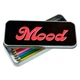 Пенал школьный для мальчика и девочки металлический mood 7*18 см. Silver - изображение 1