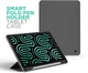 Чехол для планшета ArmorStandart Smart Fold Pen для Apple iPad Pro 11 2025/2024 с креплением для стилуса Apple Pencil Dark Grey (ARM78125) - изображение 3