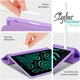 Чехол для планшета ArmorStandart Smart Fold Pen для Apple iPad Pro 11 2025/2024 с креплением для стилуса Apple Pencil Light Purple (ARM78128) - изображение 5