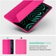 Чехол для планшета ArmorStandart Smart Fold Pen для Apple iPad Pro 11 2025/2024 с креплением для стилуса Apple Pencil Rose Red (ARM78131) - изображение 6